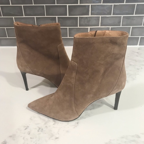 Shoes - Banana Republic Suede Magda Ankle Booties